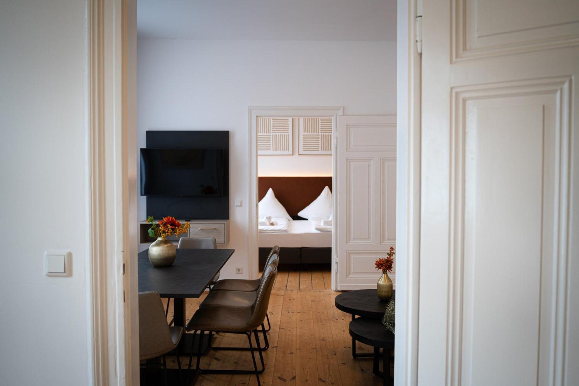 Moderne Apartments City Stadtnah -Junik Apartments 뒤스부르크 외부 사진